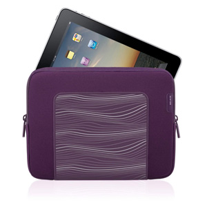 Belkin Grip Ergo Sleeve for iPads & Tablets - Perfect Plum - F8N278tt091