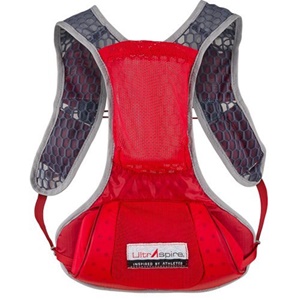 Ultraspire Revolt Hydration Race Vest 550mL UltraFlask Water Bottle Included Red