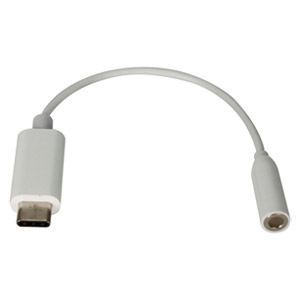 QVS USB-C Male to 3.5mm Female Audio Active Adapter CC2237MF