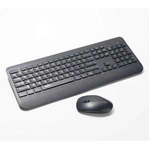 Uncaged Ergonomics KM1 Wireless Keyboard and Mouse Combo Black